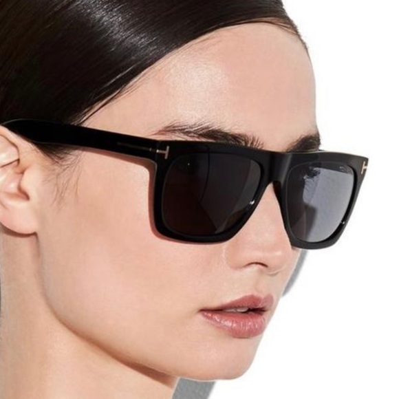TOM Ford Morgan Square Black TF 513 57MM Unisex Sunglasses NWT main image 7